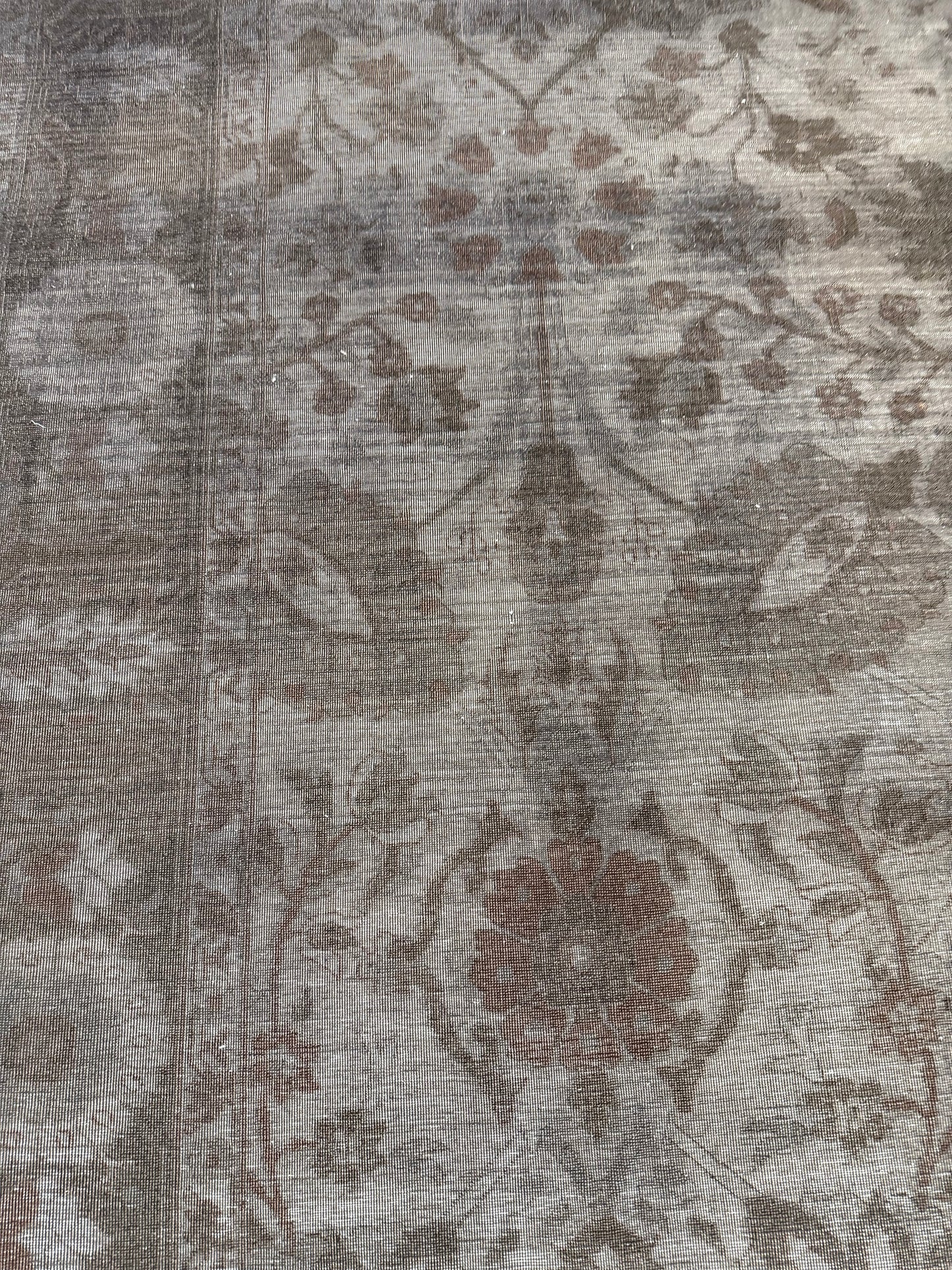 Overdyed Vintage Style Rug