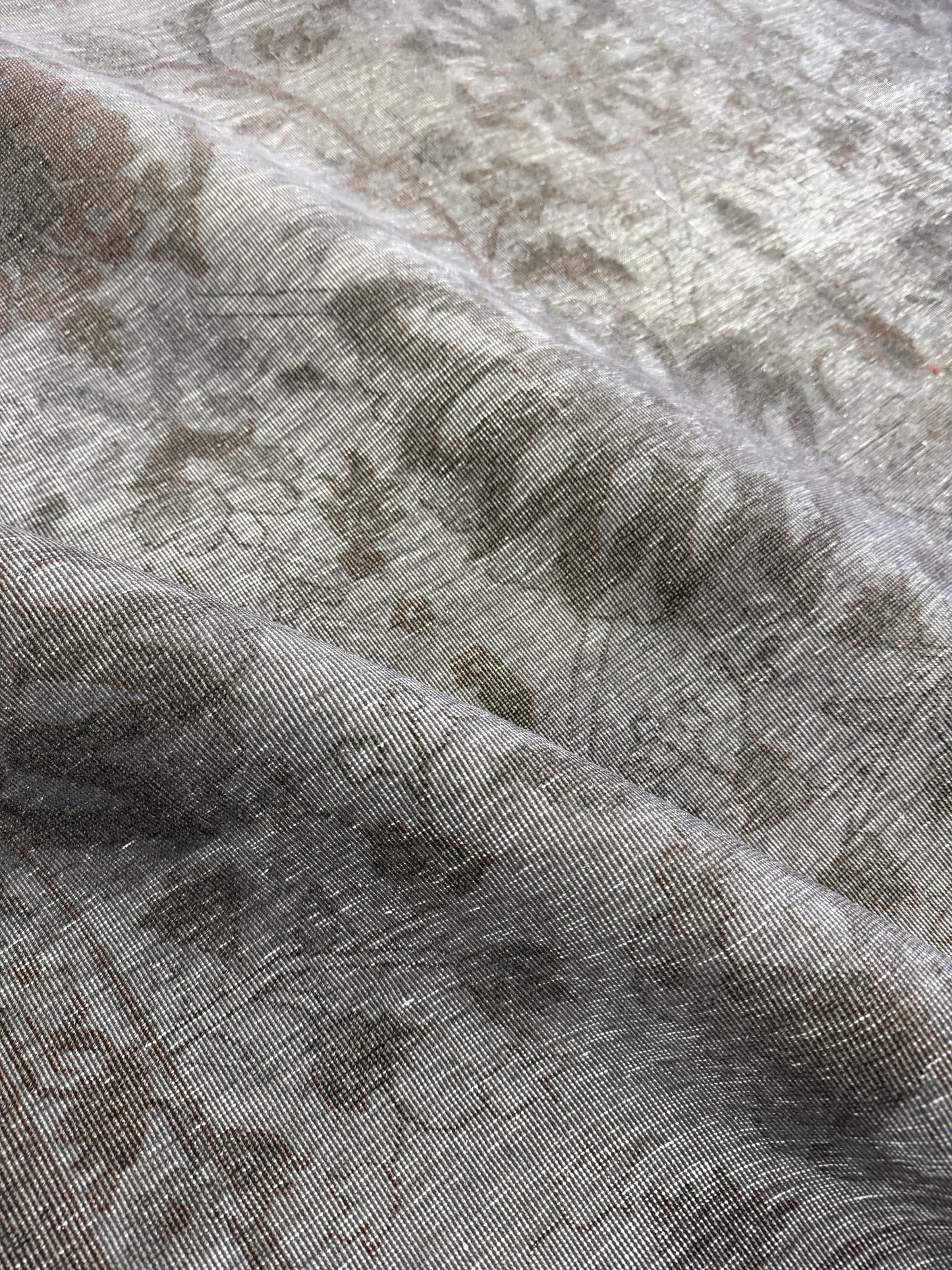 Overdyed Vintage Style Rug