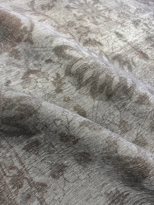 Overdyed Vintage Style Rug