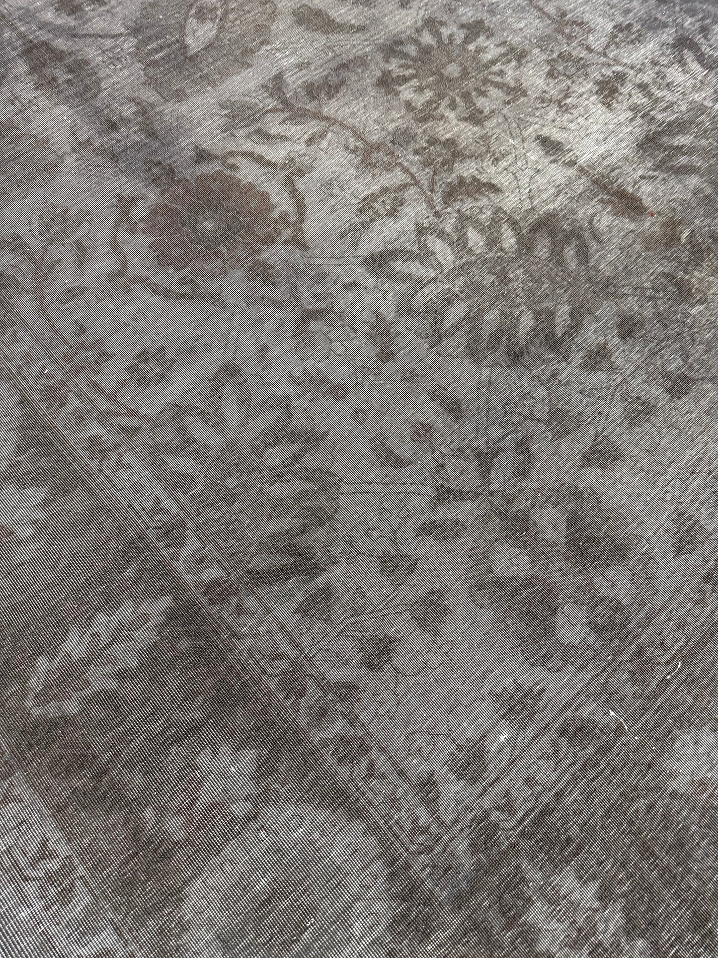 Overdyed Vintage Style Rug