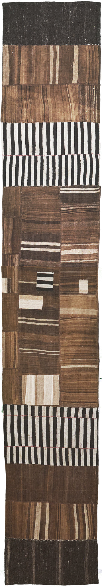 Antique Qashqai Kilim Patchwork