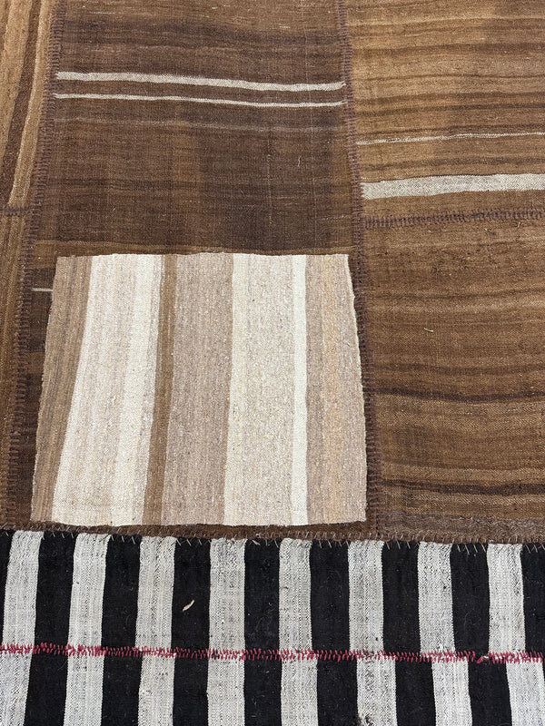 Antique Qashqai Kilim Patchwork