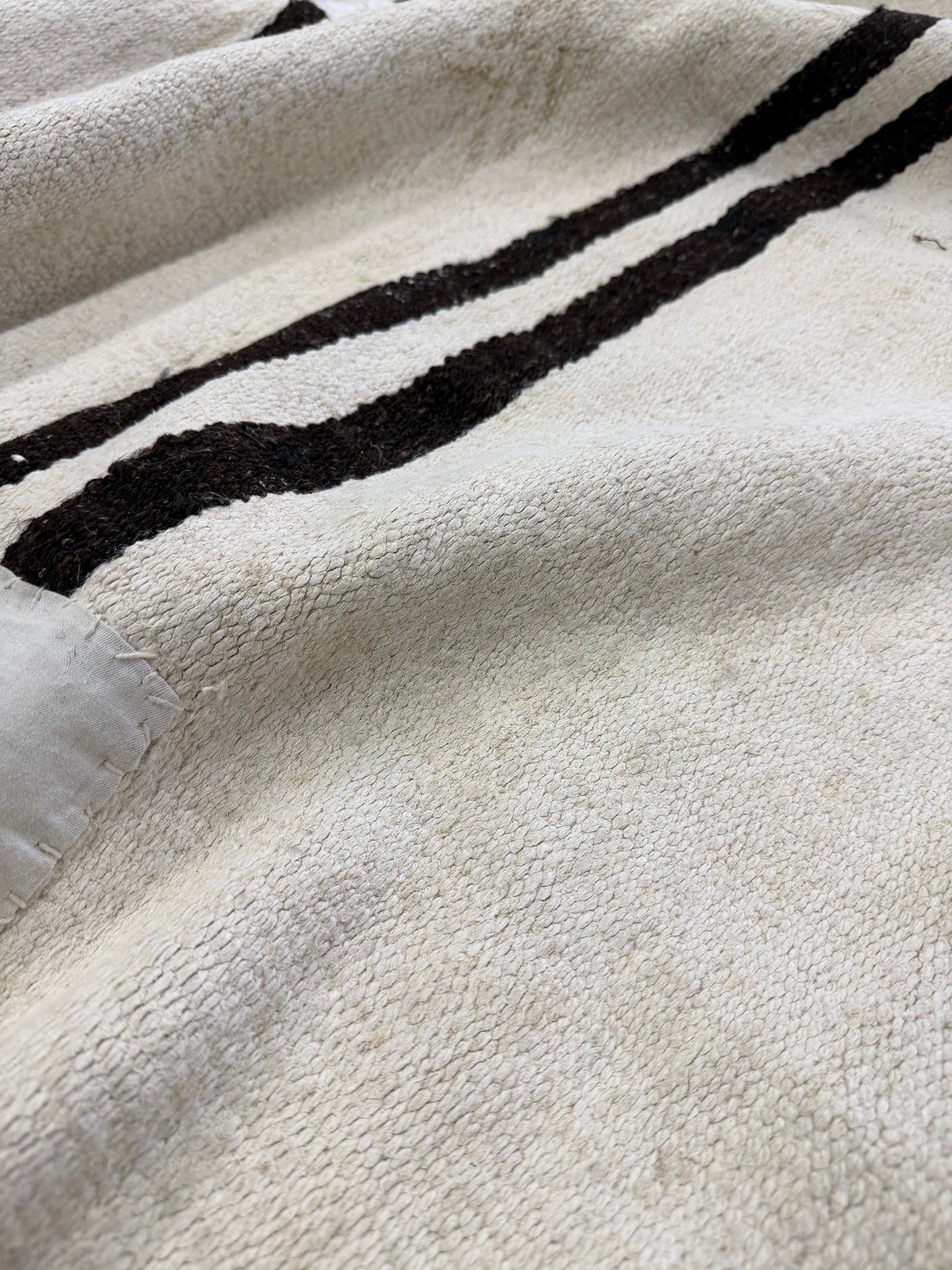 Vintage Turkish Hemp Kilim