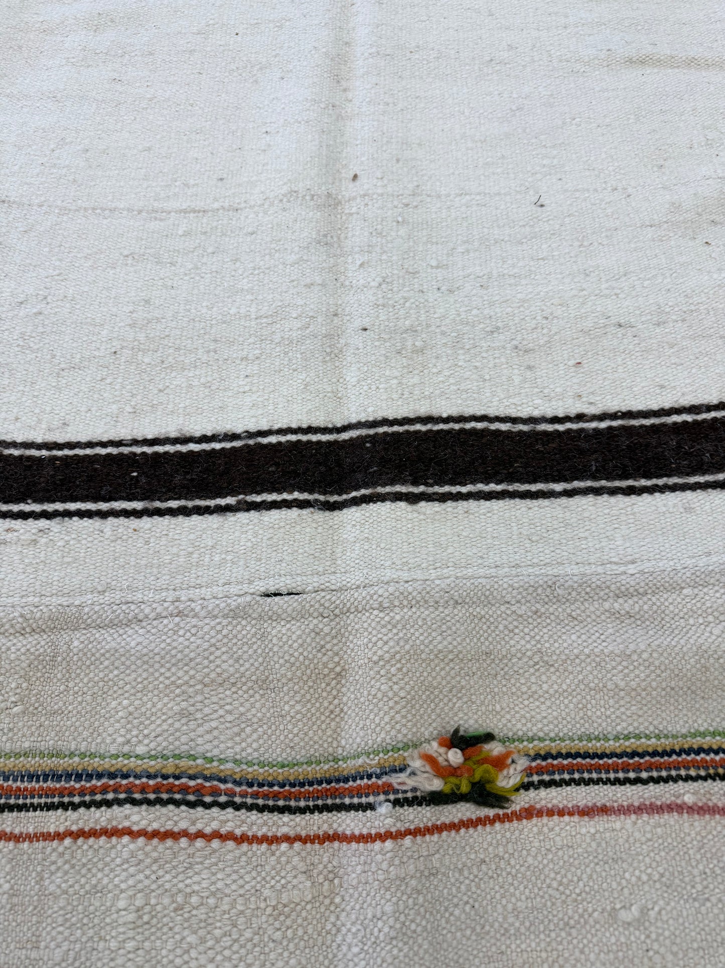 Vintage Moroccan Kilim Patchwork Runner