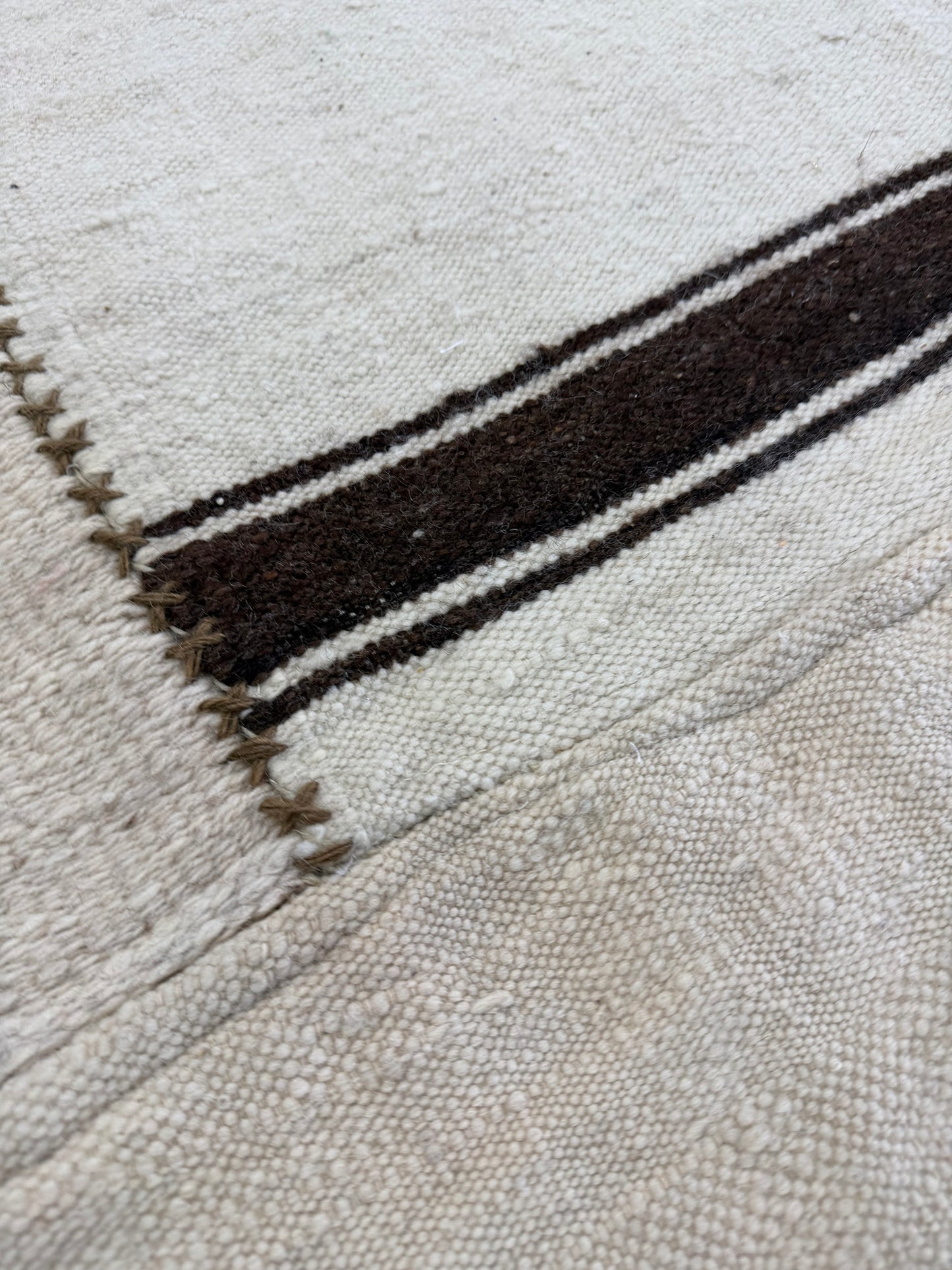 Vintage Moroccan Kilim Patchwork Runner
