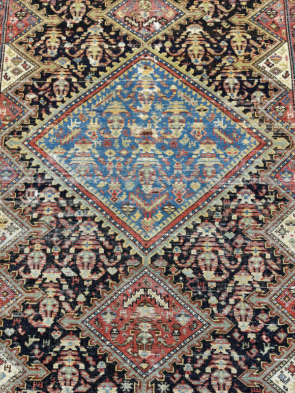 Antique Persian Malayer Gallery Runner