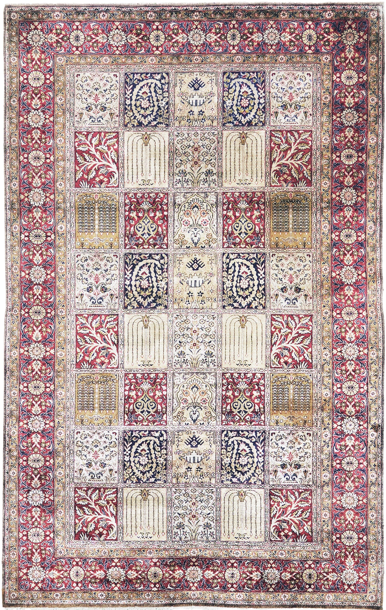 Fine Vintage Pure Silk Qum