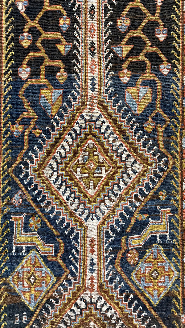 Antique Persian Ghashghaei Runner