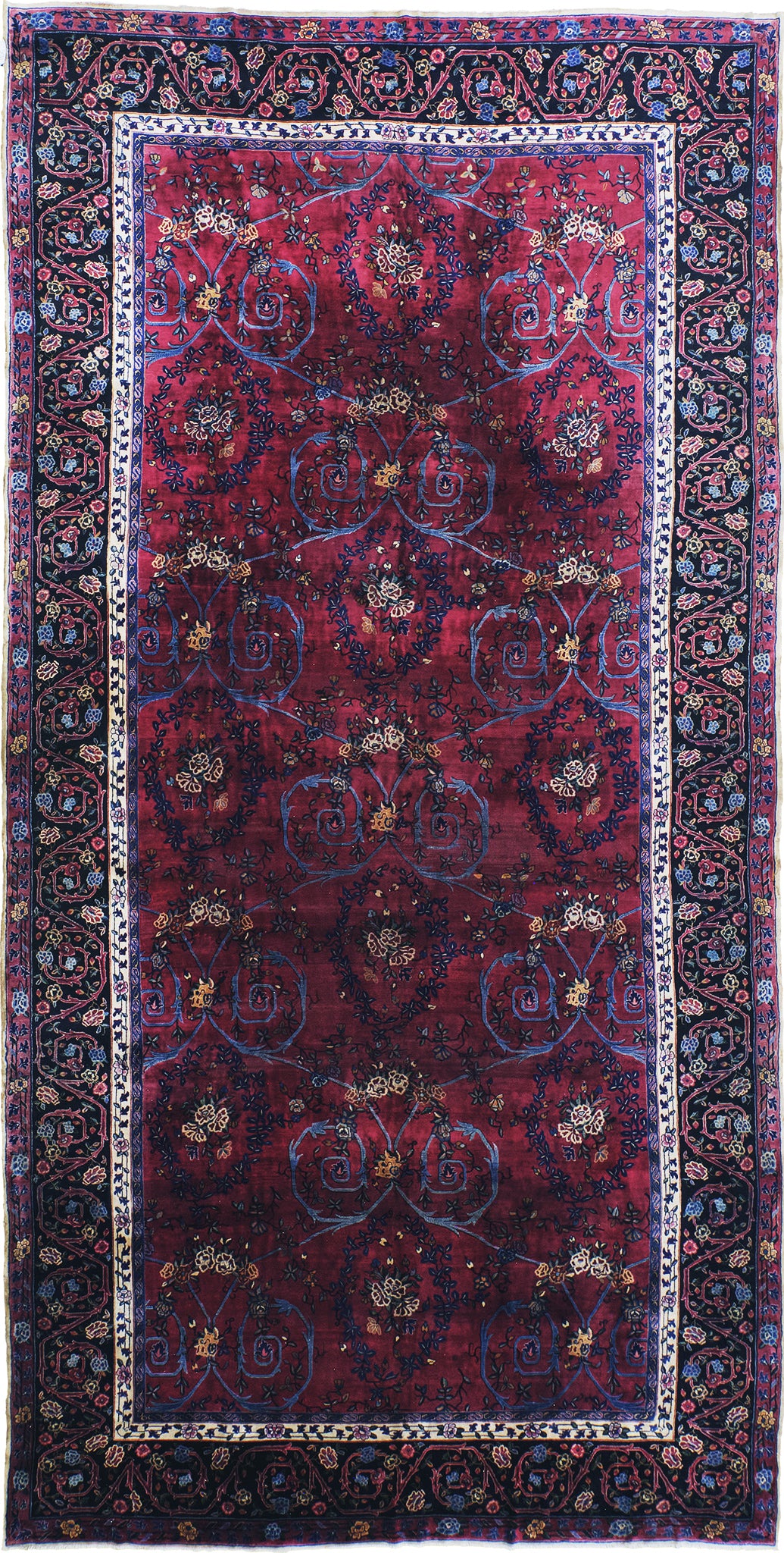 Antique Persian Lavar Kerman