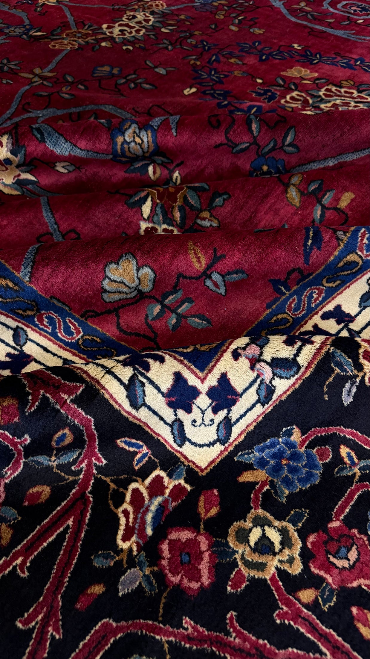 Antique Persian Lavar Kerman
