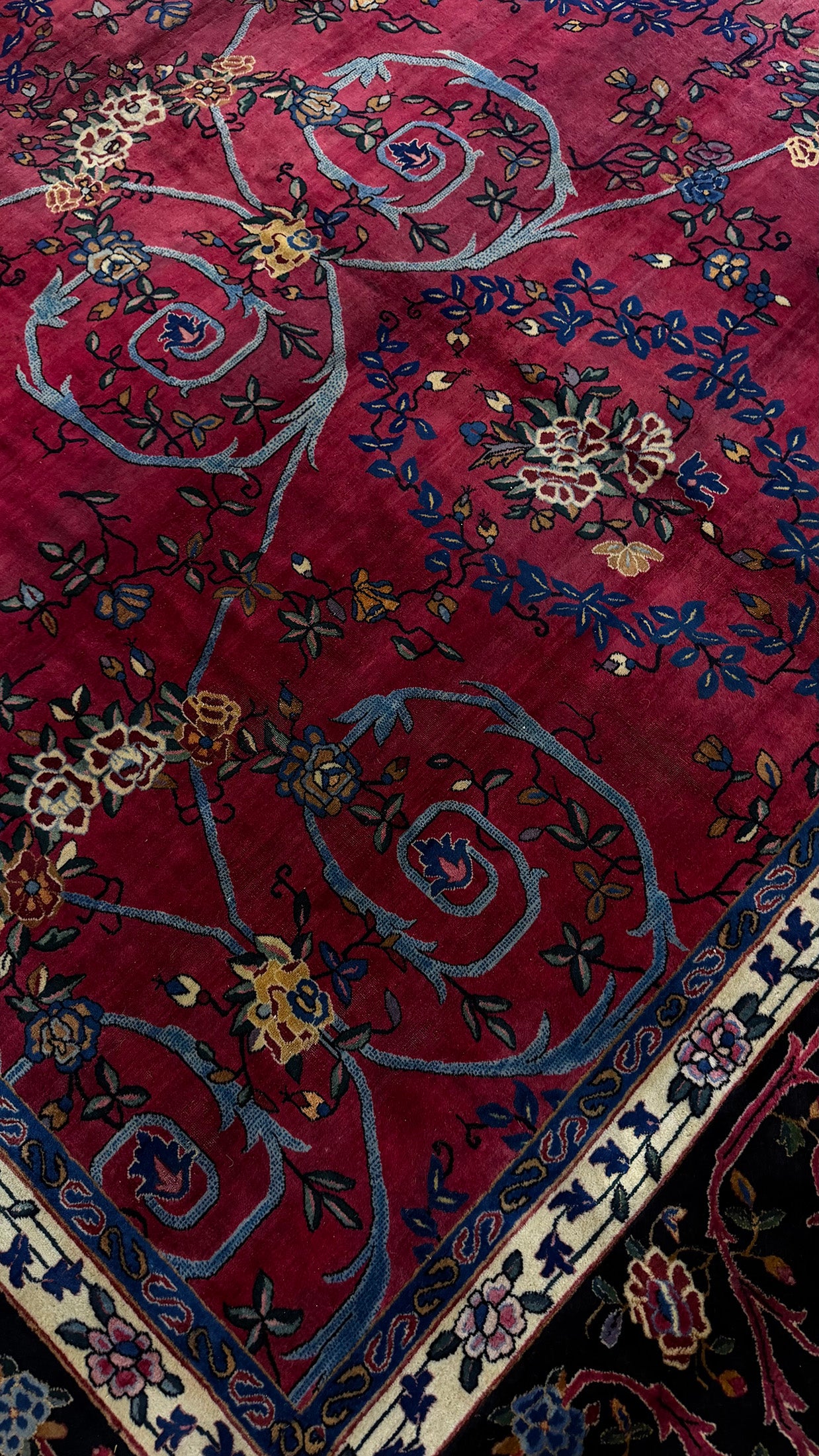 Antique Persian Lavar Kerman