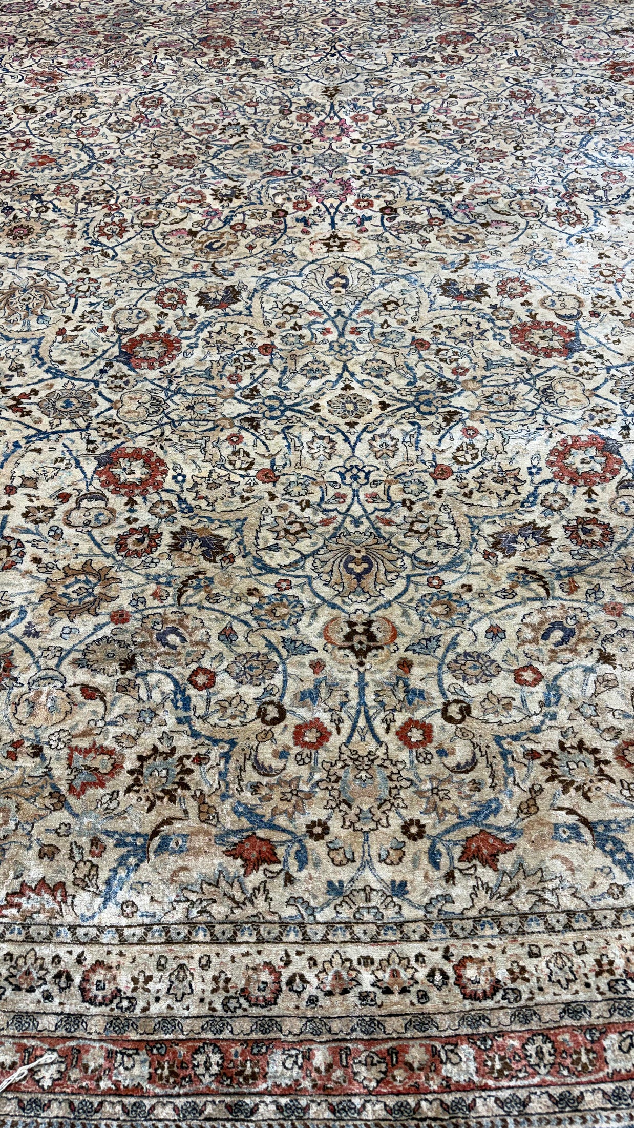 Antique Persian Mashad Signed by Amoghli