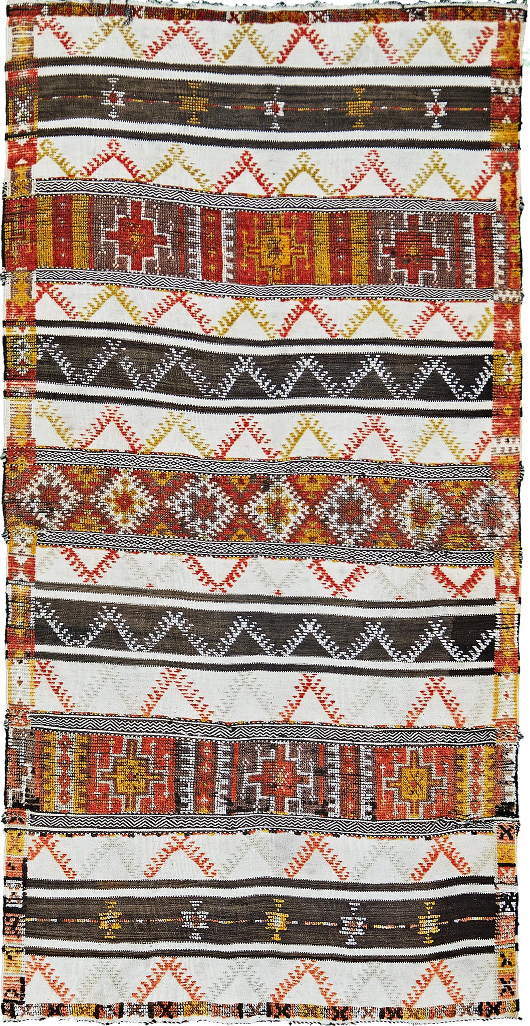 Antique Moroccan Taznakht Kilim