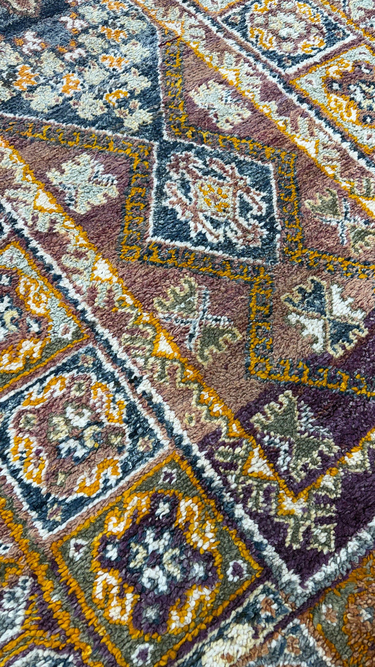 Antique Moroccan Glaoui High Atlas Runner