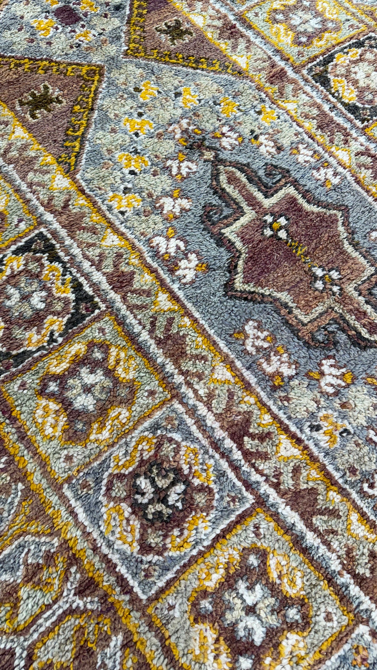 Antique Moroccan Glaoui High Atlas Runner