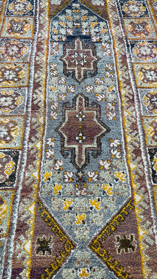 Antique Moroccan Glaoui High Atlas Runner