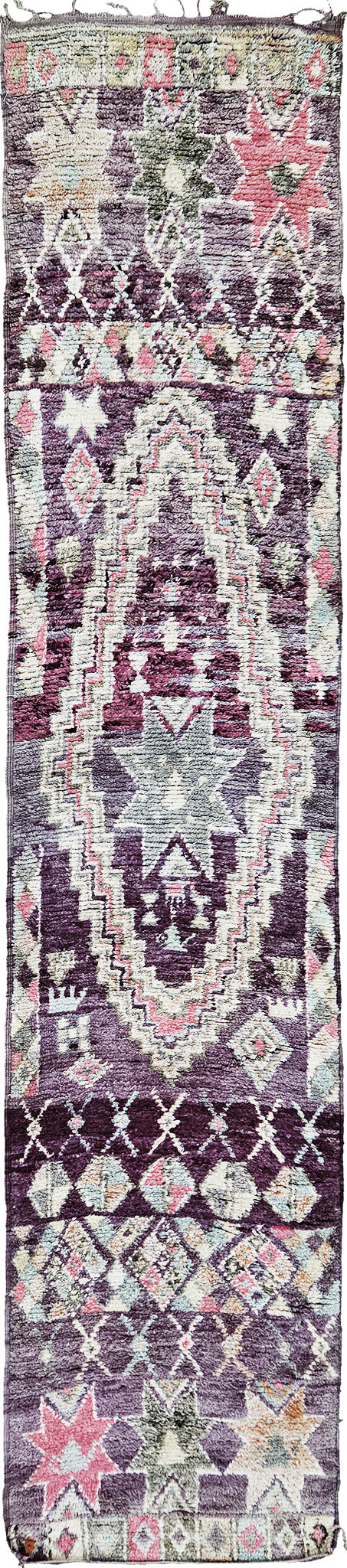 Antique Moroccan Boujad Runner