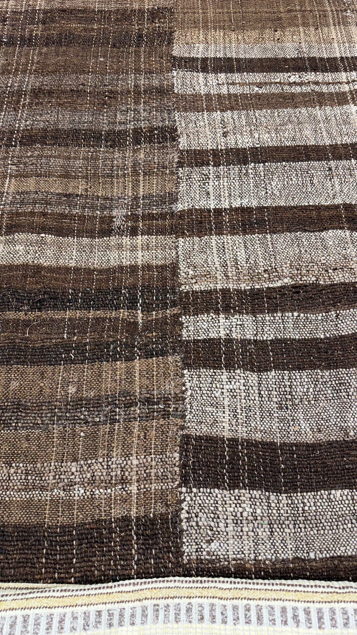 Antique Persian Ghashghaei Patchwork Kilim Runner