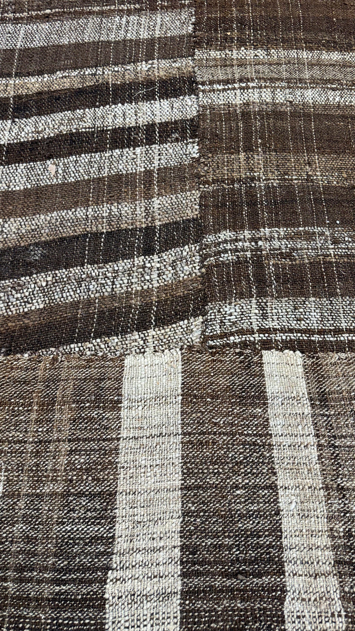 Antique Persian Ghashghaei Patchwork Kilim Runner