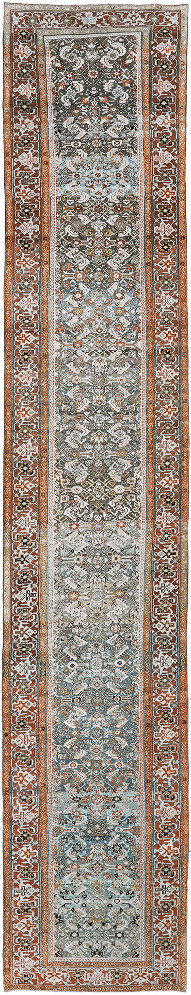 Antique Persian Heriz Runner