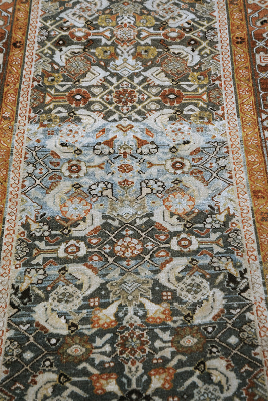 Antique Persian Heriz Runner