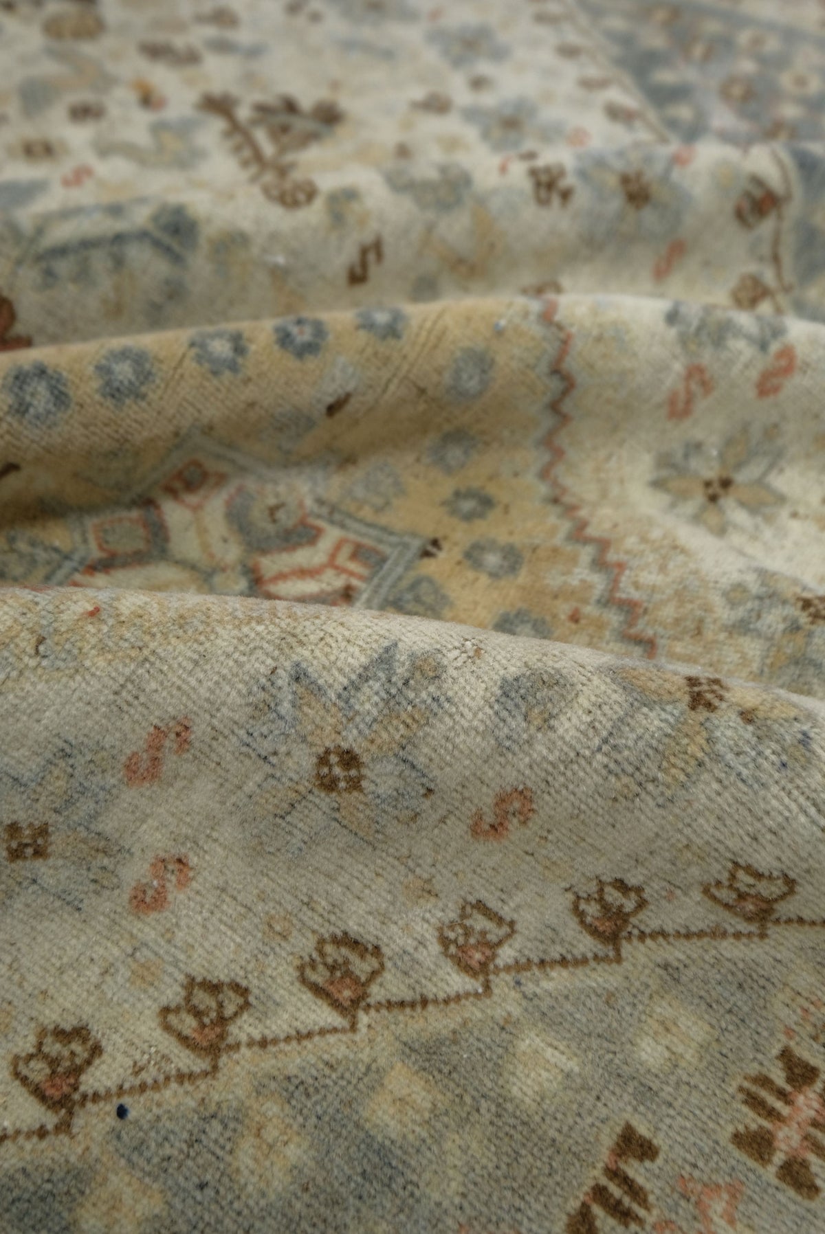 Antique Persian Square Shiraz