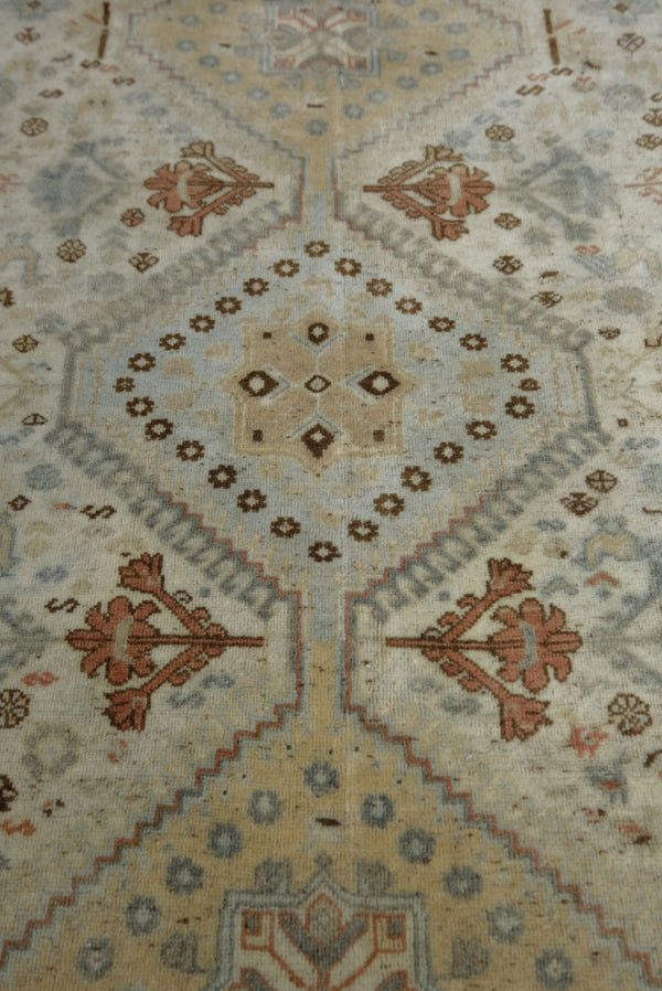 Antique Persian Square Shiraz