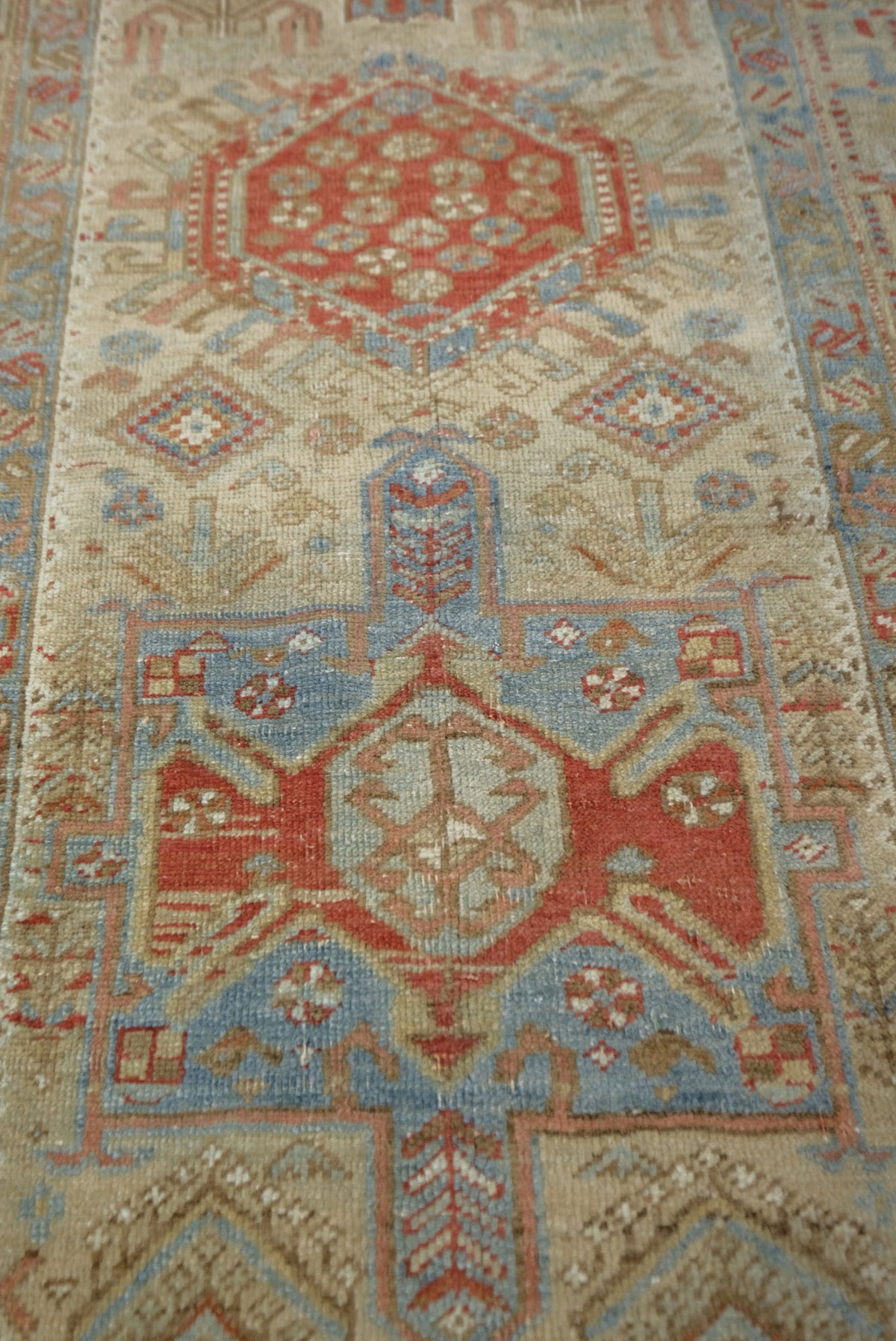 Antique Persian Serapi Runner