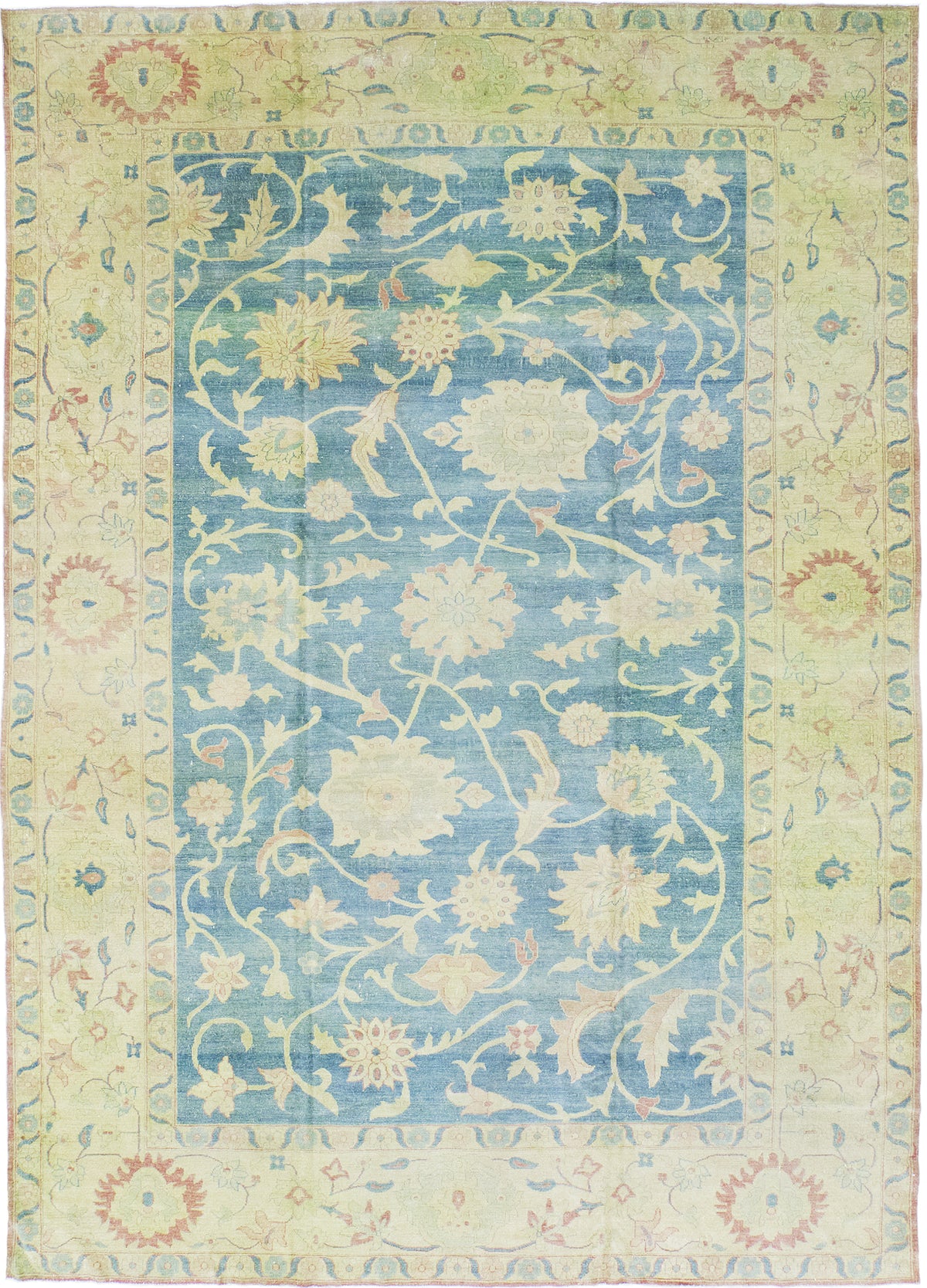 Overdyed Egyptian Sultanabad Rug - one-of-a-kind handmade area rug [#1]