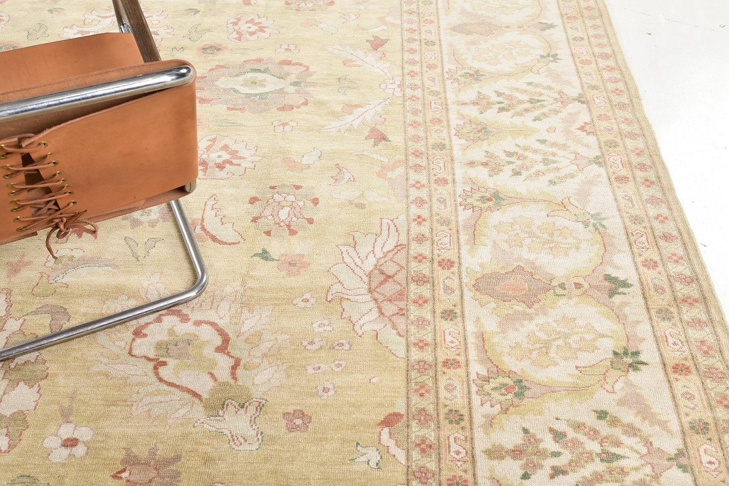 Egyptian Sultanabad Design Revival Rug