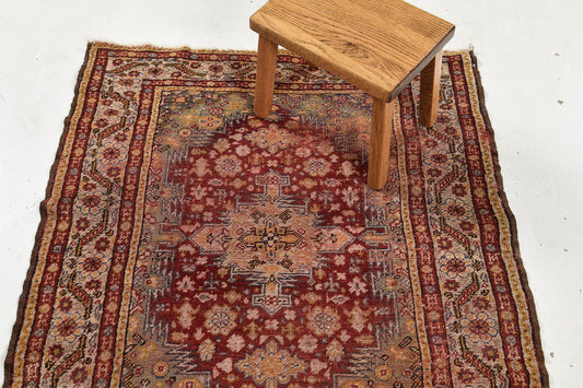 Antique Turkish Oushak Rug