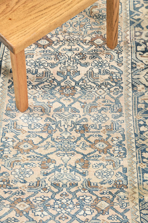 Persian Rug 365 Antique Persian Bidjar Runner Herati Design 57538