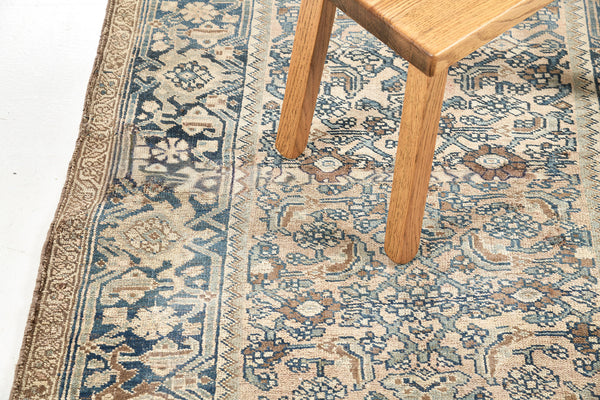 Persian Rug 367 Antique Persian Bidjar Runner Herati Design 57538