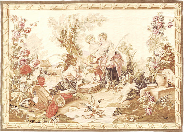 18th Century Chinese Tapestry Revival - 18th-century, hand-woven tapestry