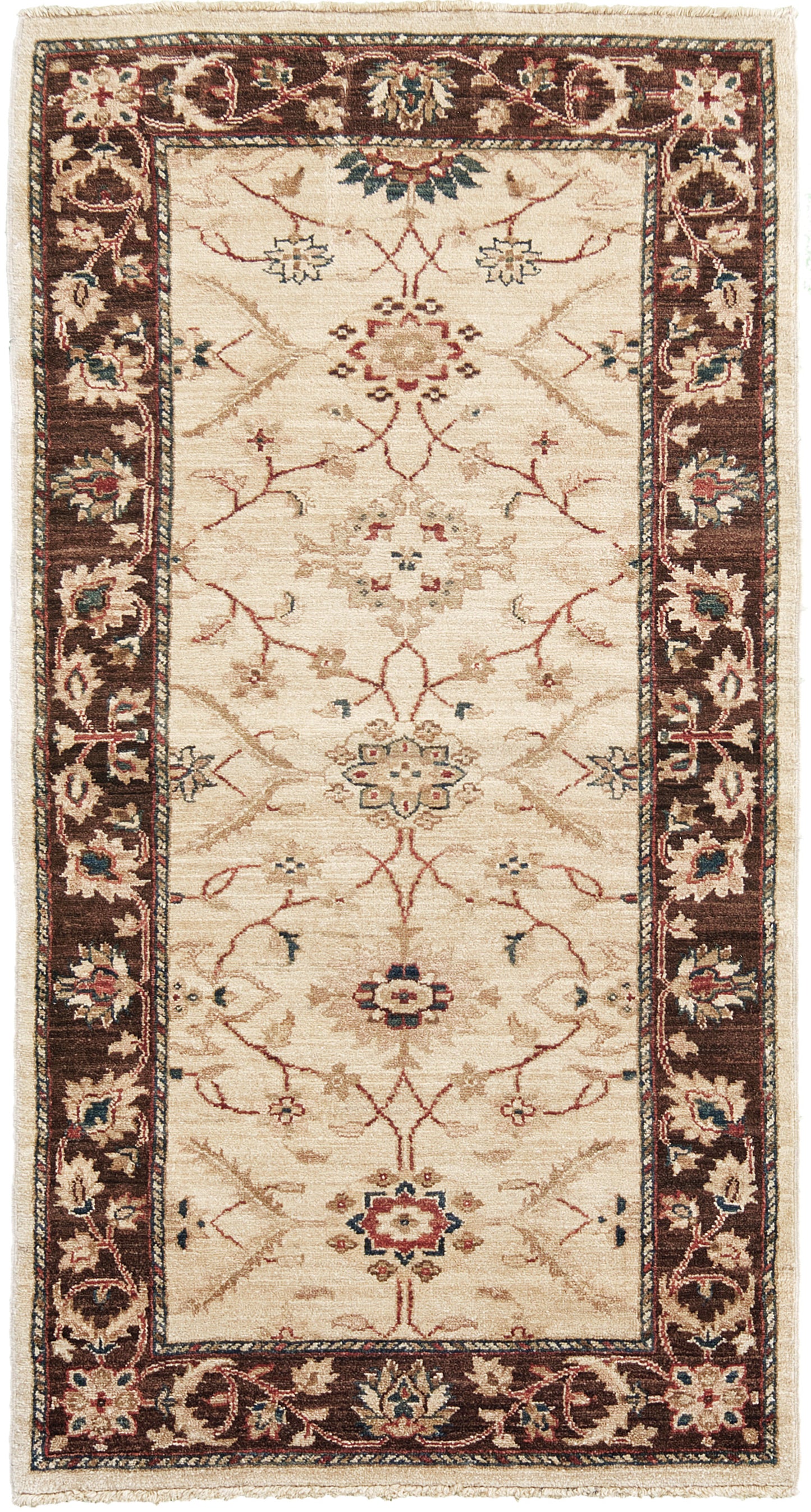 Natural Dye Sultanabad Design Runner Divine