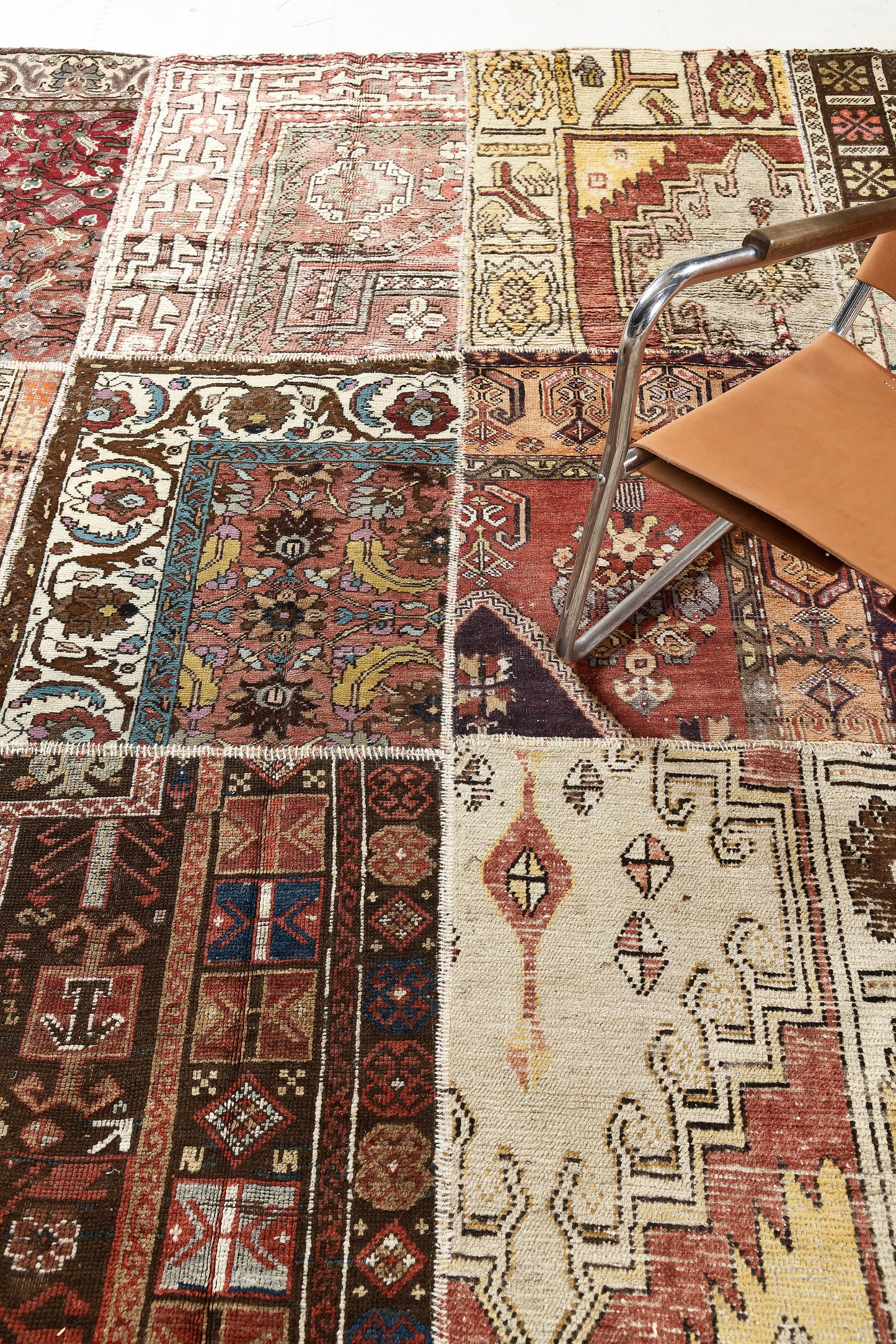 Vintage Turkish Kilim Patchwork