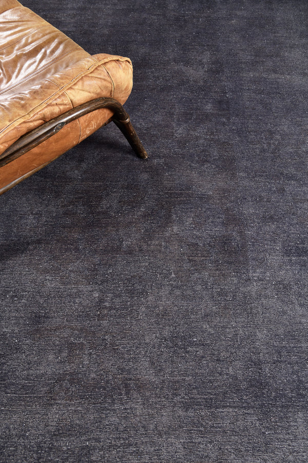 Overdyed Sultanabad Revival Rug - artisan revival weave - full length showing color variation [#2]