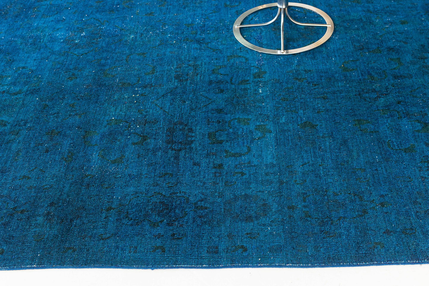 Overdyed Vintage Style Rug