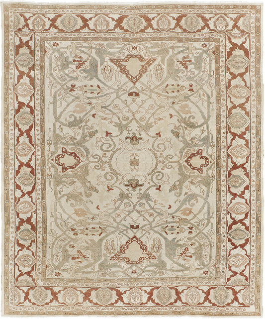 Persian Rug 3329 Vintage Persian Bidjar Rug 1001738