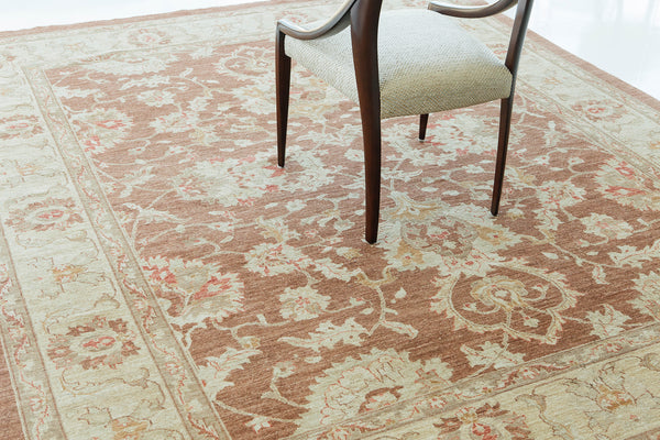 Natural Dye Sultanabad Revival D15 Divine - artisan revival weave - styled in room setting