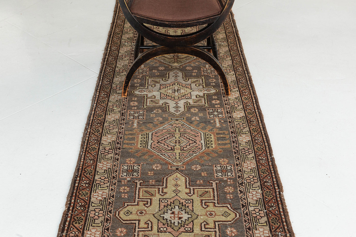 Antique Persian Serapi Runner 10080