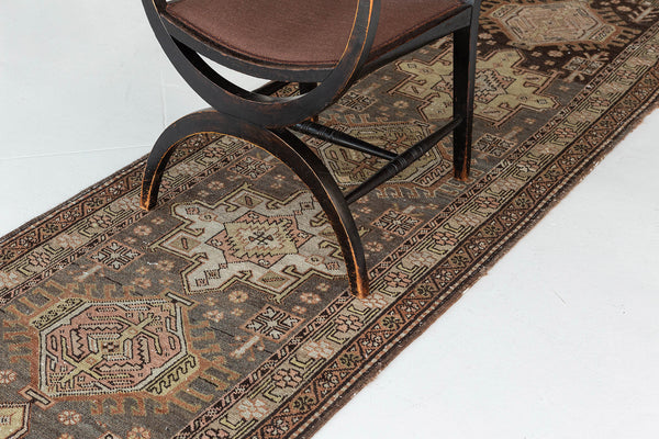 Persian Rug 1927 Antique Persian Serapi Runner 10080