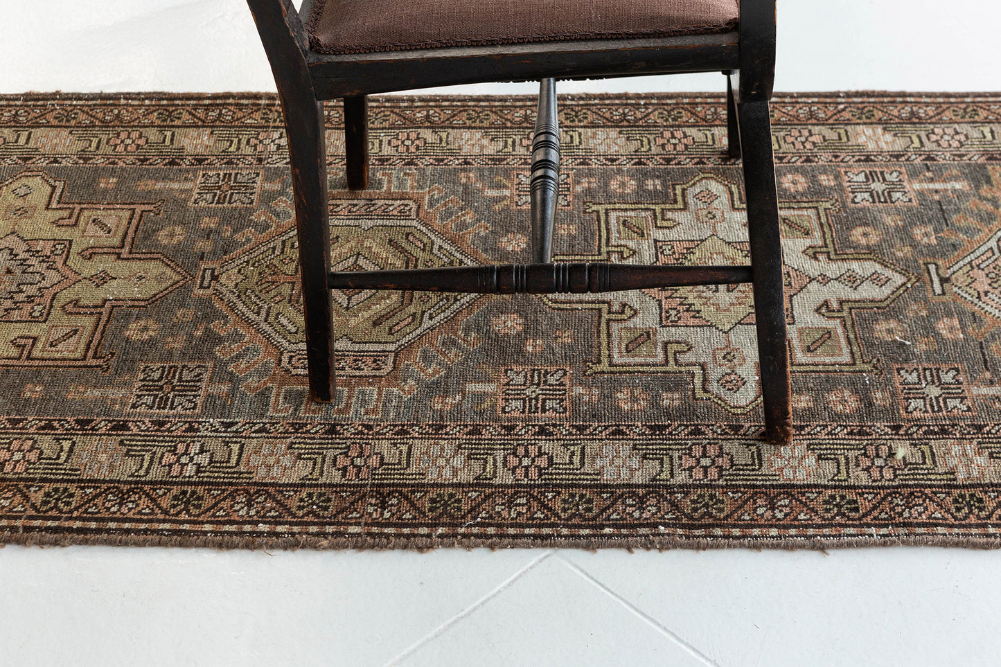 Antique Persian Serapi Runner 10080