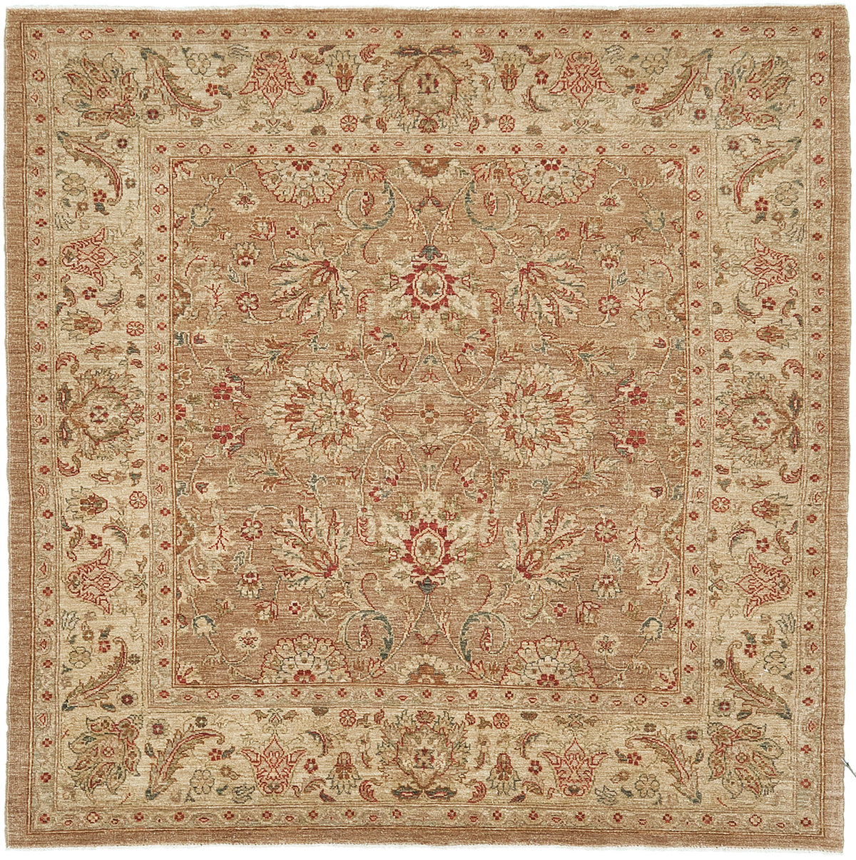 Natural Dye Sultanabad Revival Rug - artisan revival weave - one-of-a-kind handmade area rug [#10]