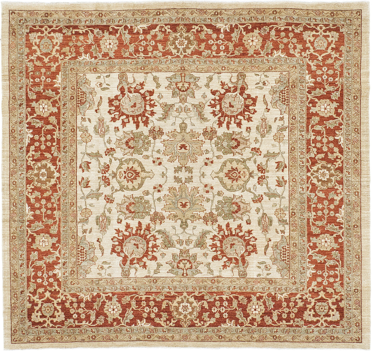 Natural Dye Sultanabad Revival Divine Collection - artisan revival weave - one-of-a-kind handmade area rug