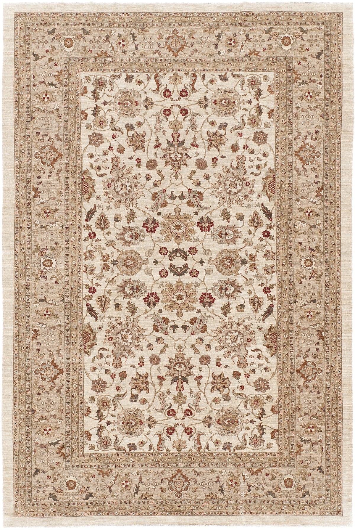 Natural Dye Sultanabad Revival - artisan revival weave - one-of-a-kind handmade area rug [#1]