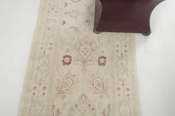 Natural Dye Sultanabad Design Runner Divine - narrow runner - styled in room setting [#7]