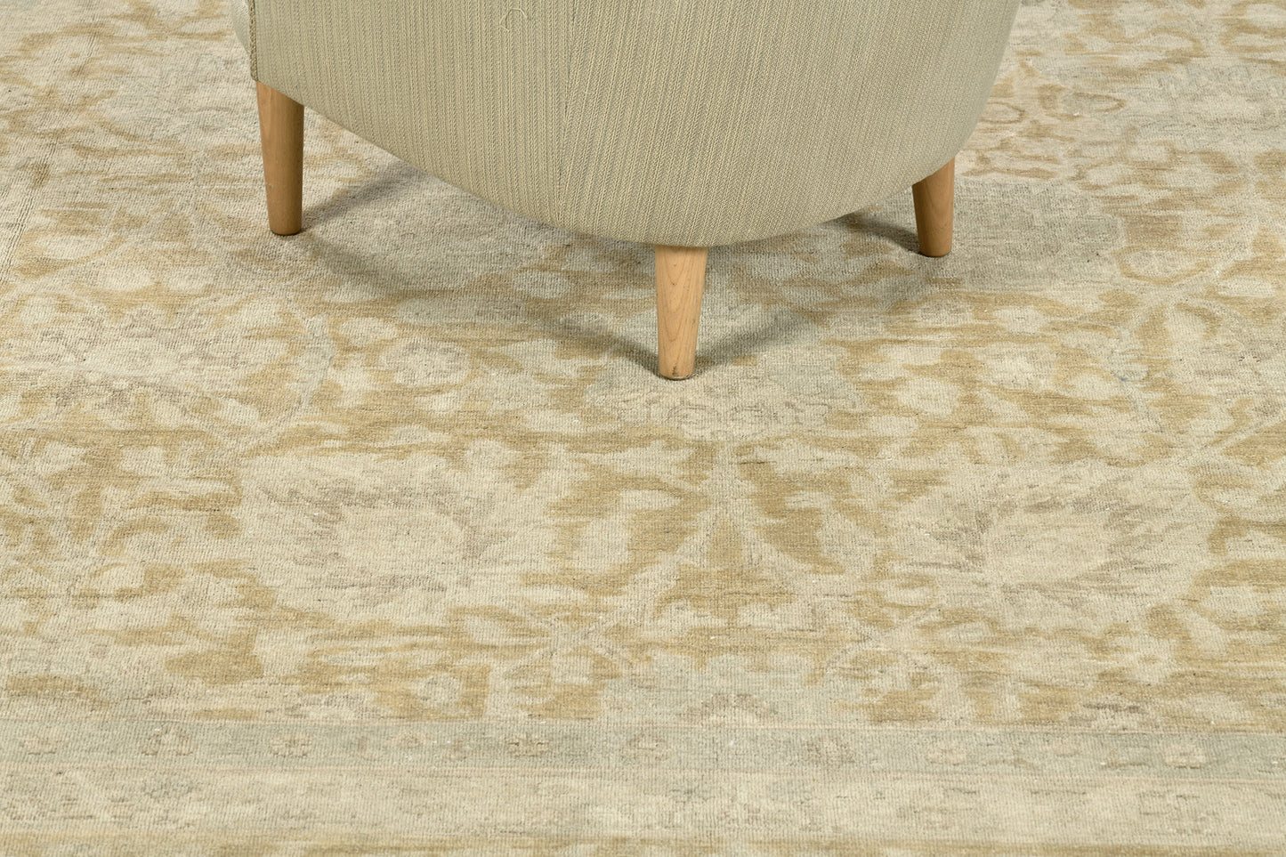 Vintage Style Tabriz Allover Design Rug