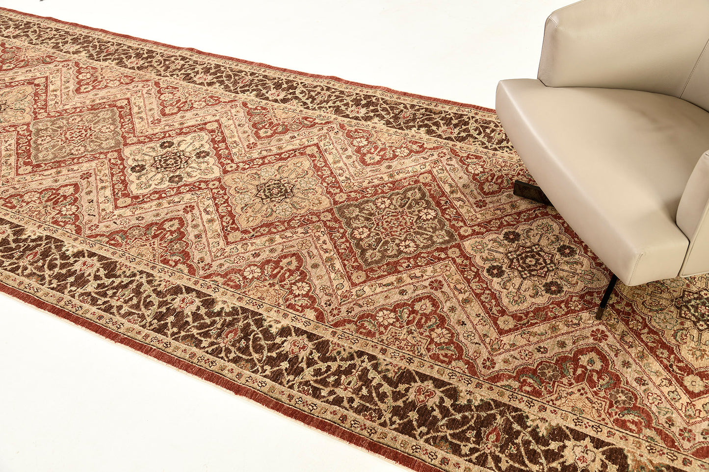 Natural Dye Farahan Design Runner Bliss Collection