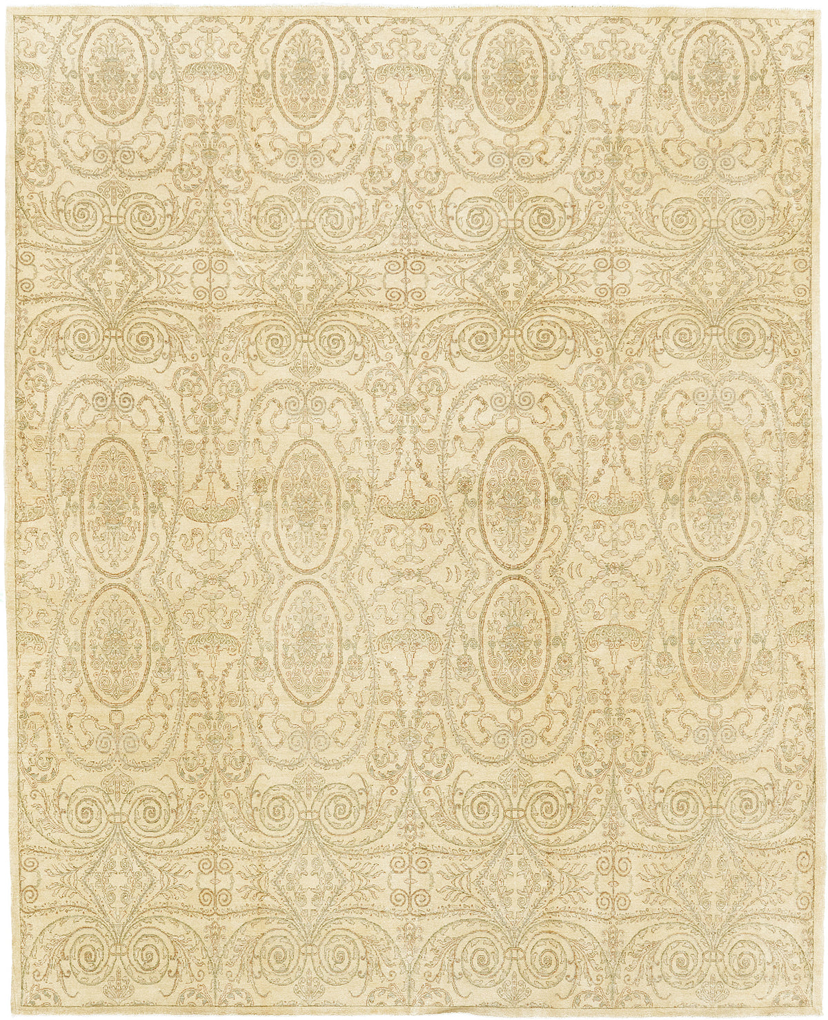 Natural Dye Transitional Rug Design Fable - one-of-a-kind handmade area rug (3)